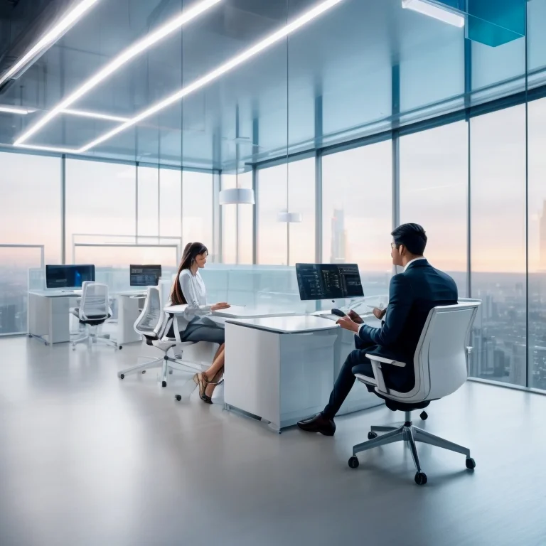 Person lernt AI-Tools am Laptop